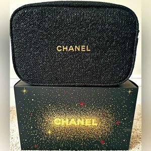 Chanel Cosmetic Pouch (can be converted to crossbody)